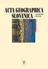 Acta Geographica Slovenica-Geografski Zbornik雜志封面